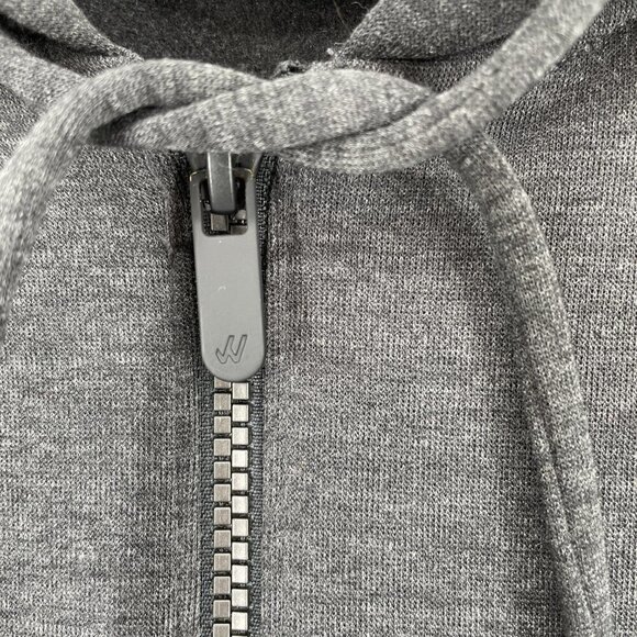 Willy 501 The Zip Up Hoodie Monterey Dark Heather Grey Men's Large - Picture 5 of 10